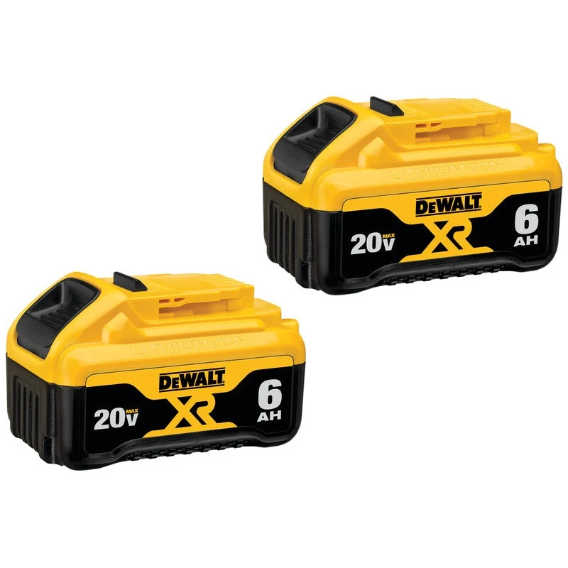 Batterie - Batterie DeWalt 20 V MAX* XR 6 Ah (2 PK), DCB206-2
